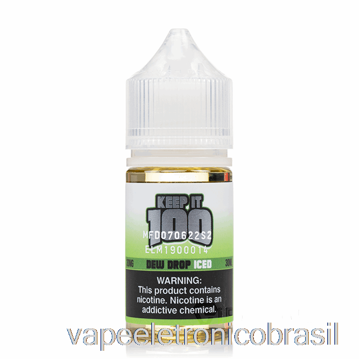 Vape Vaporesso Gota De Orvalho Gelada - Mantenha 100 Sais - 30ml 50mg